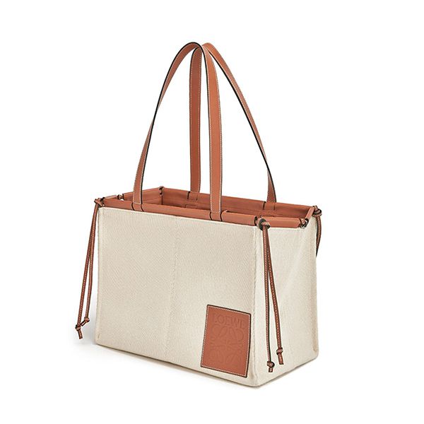 【ロエベ】クッショントート キャンバス&カーフ偽物 4色 0010398337